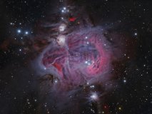 Orion cosmic complex stellar nursery region in the Milky Way
